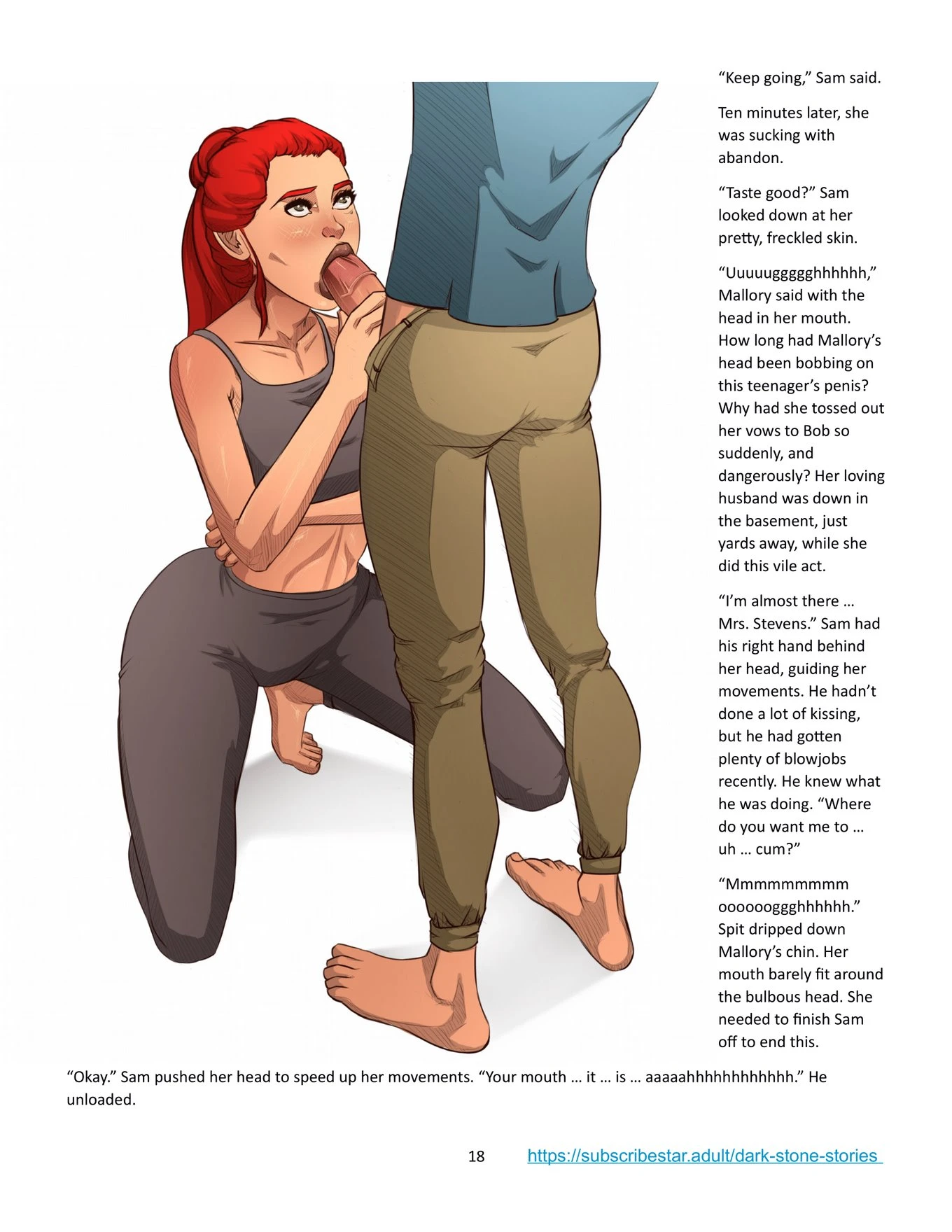 The Dark Stone Chapter 8 porn comic picture 18