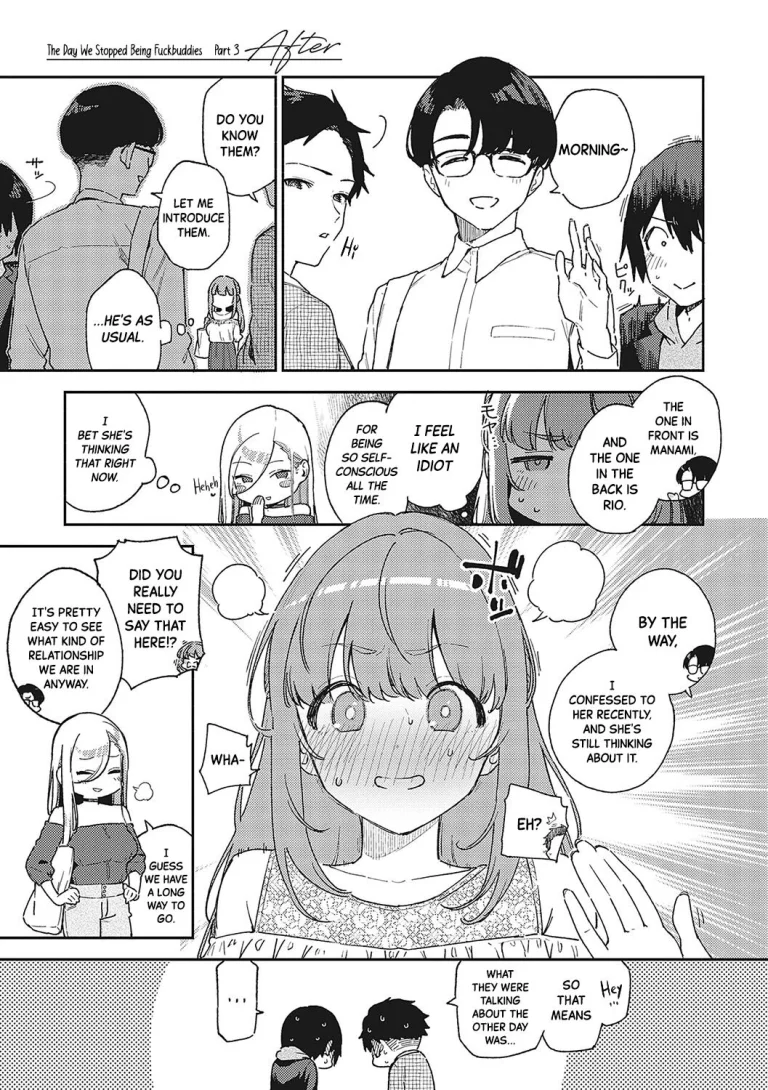 The Day We Stopped Being Fuckbuddies Part 3 | Bokura ga SeFri ja Nakunaru Hi -Kouhen- porn comic picture 31