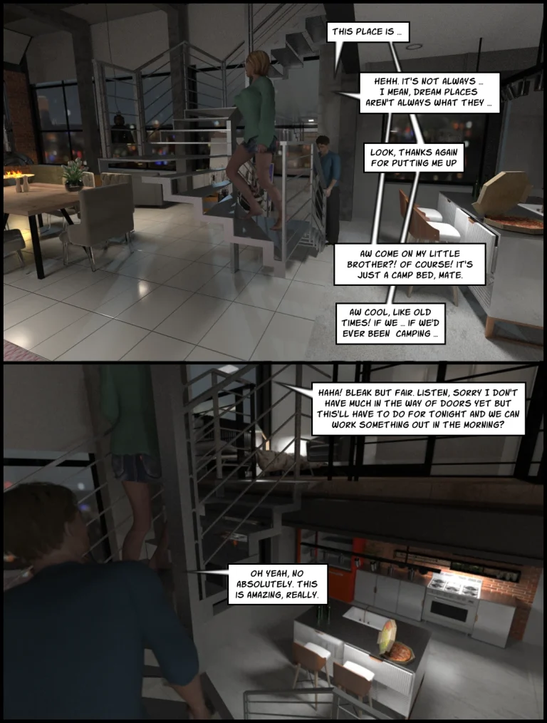 The Deliciously Awkward Family Bubble - Day One porn comic picture 17