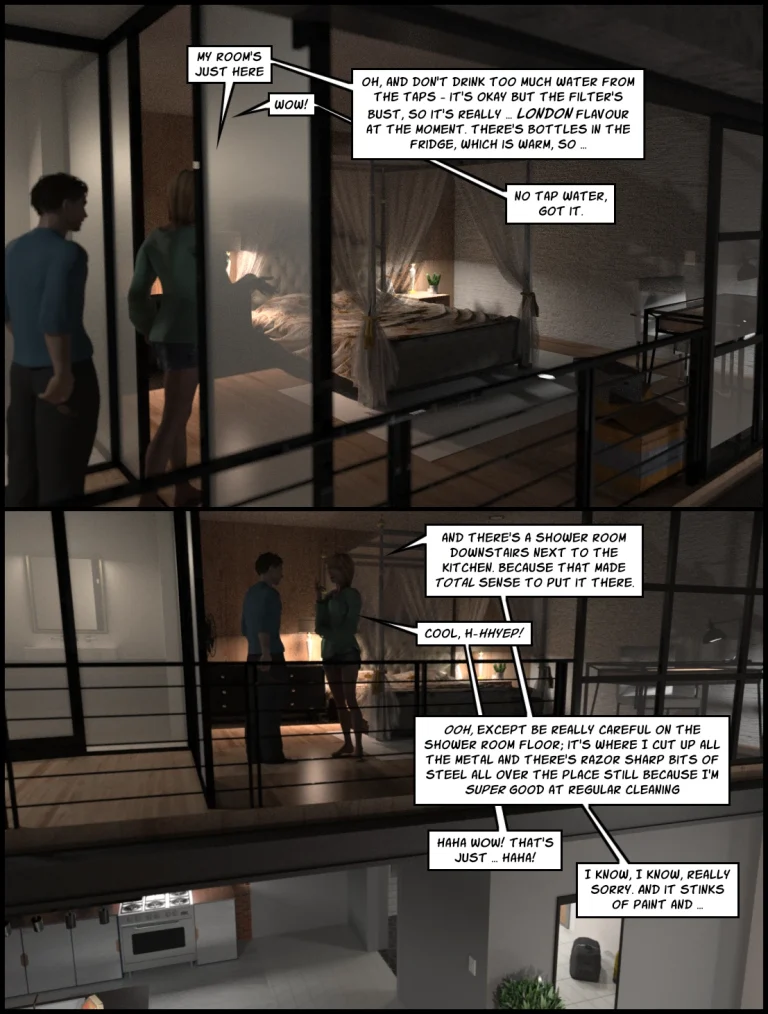 The Deliciously Awkward Family Bubble - Day One porn comic picture 23