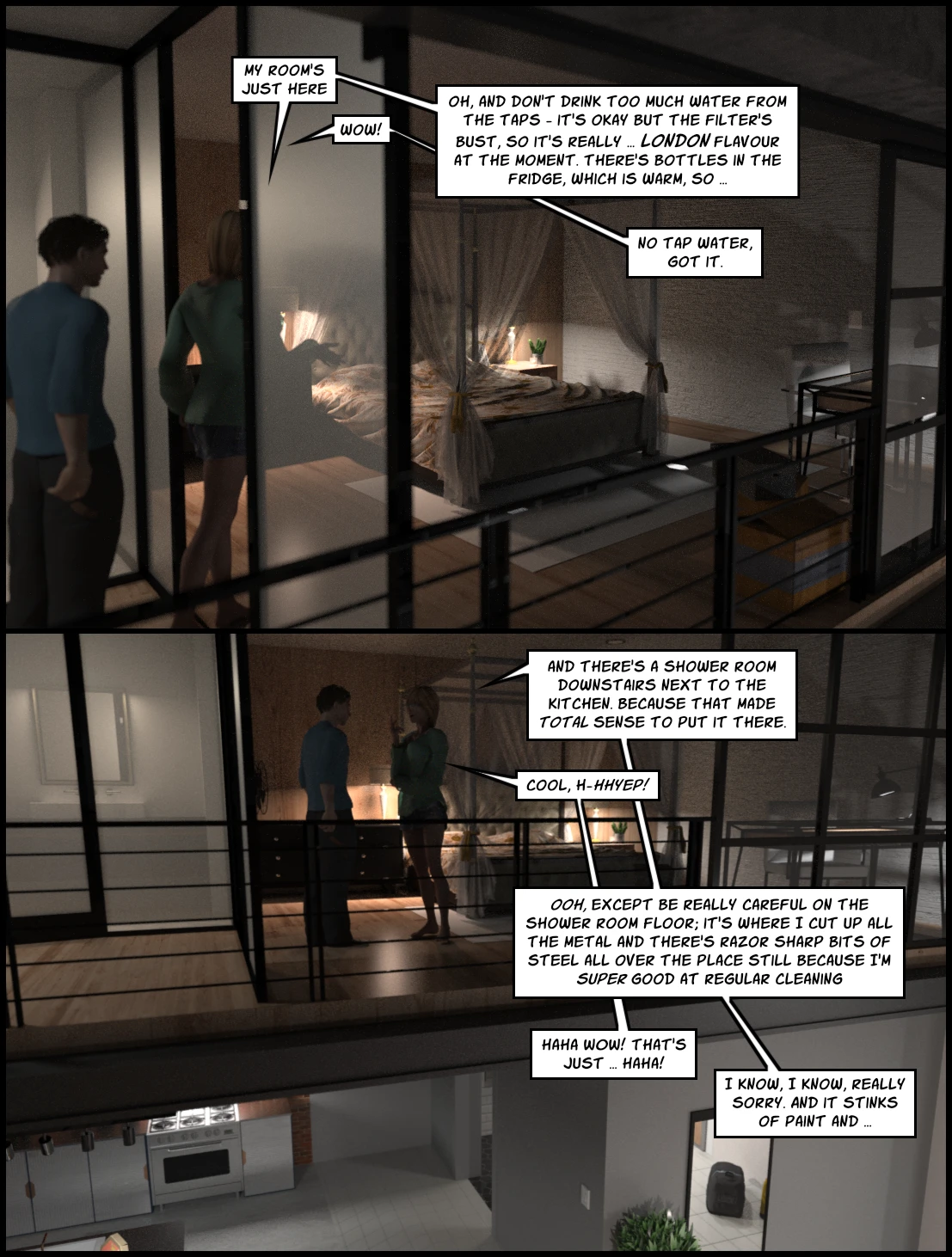 The Deliciously Awkward Family Bubble - Day One porn comic picture 23