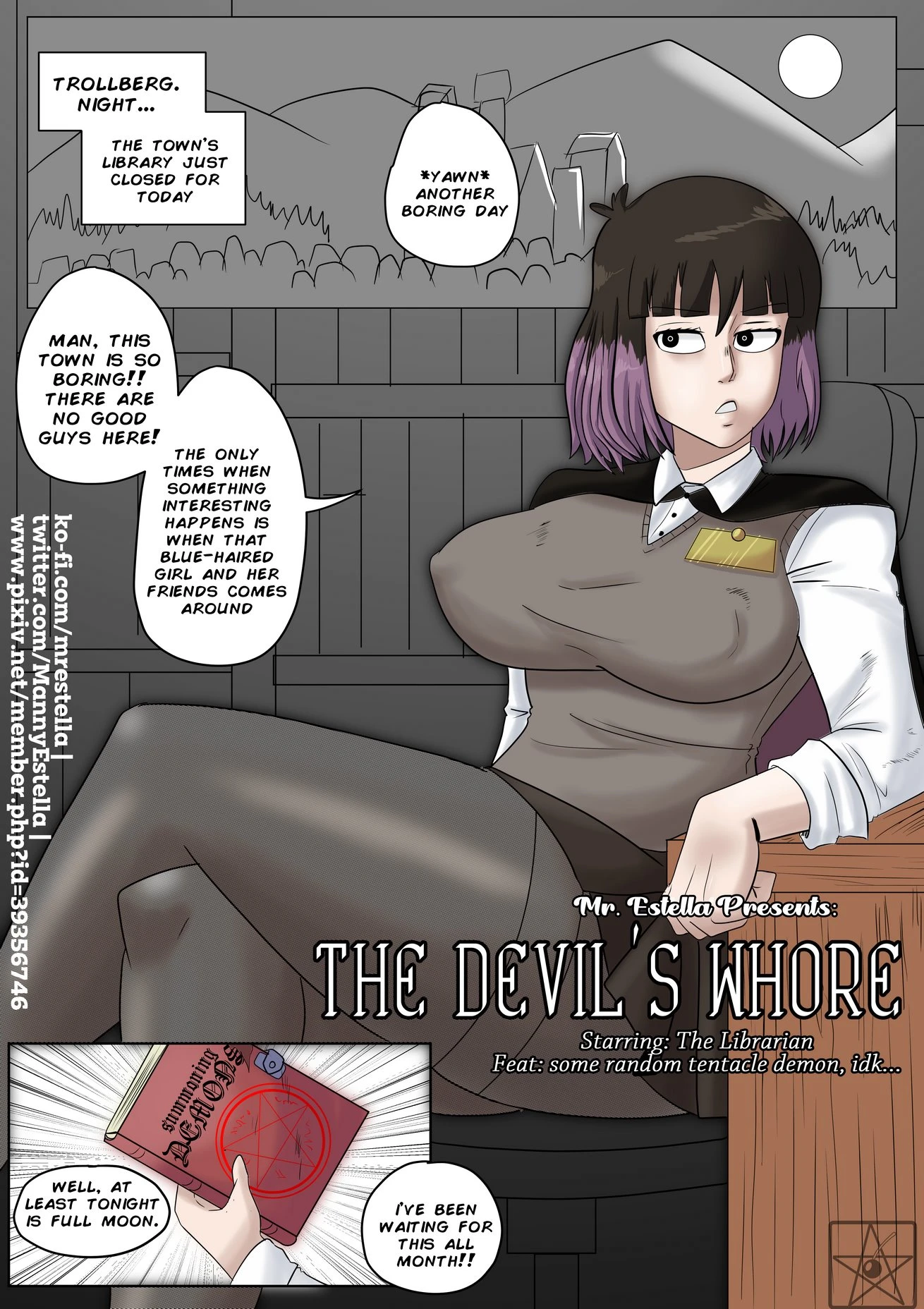 The Devil's Whore porn comic picture 1