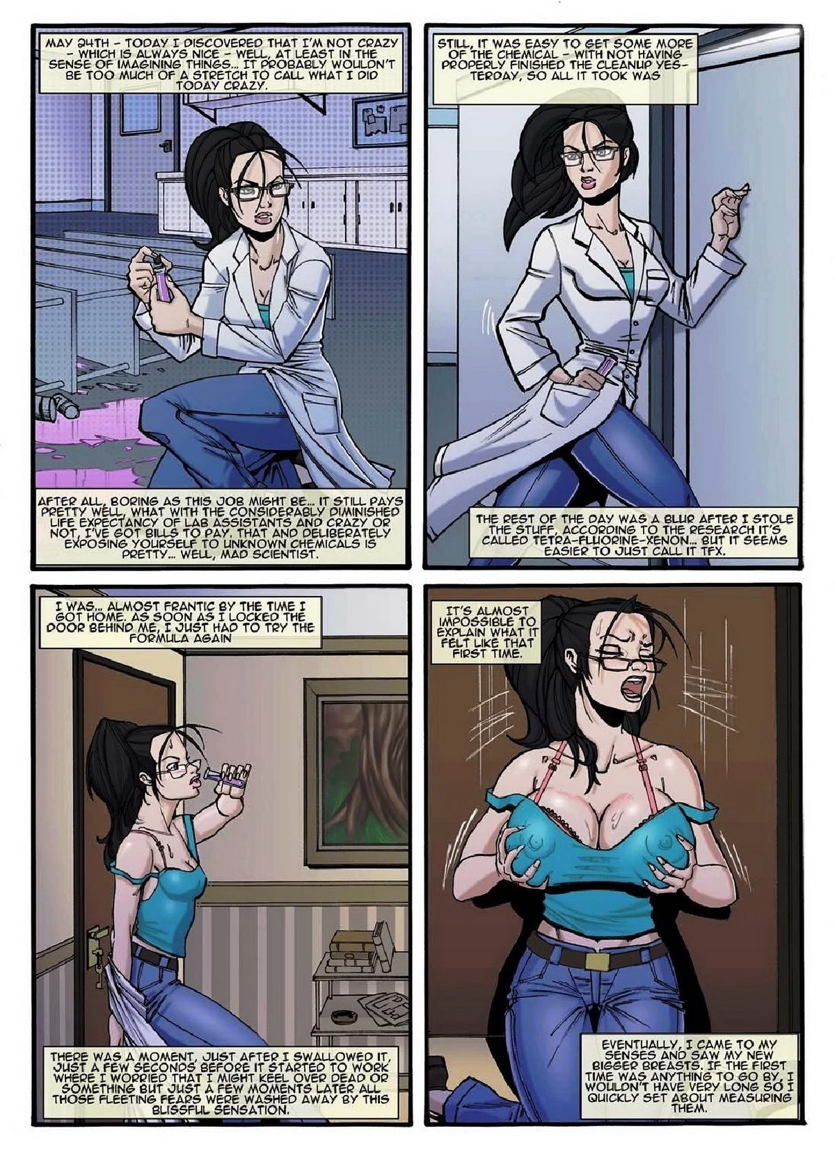 The Diary of Alexandra Starnform porn comic picture 3