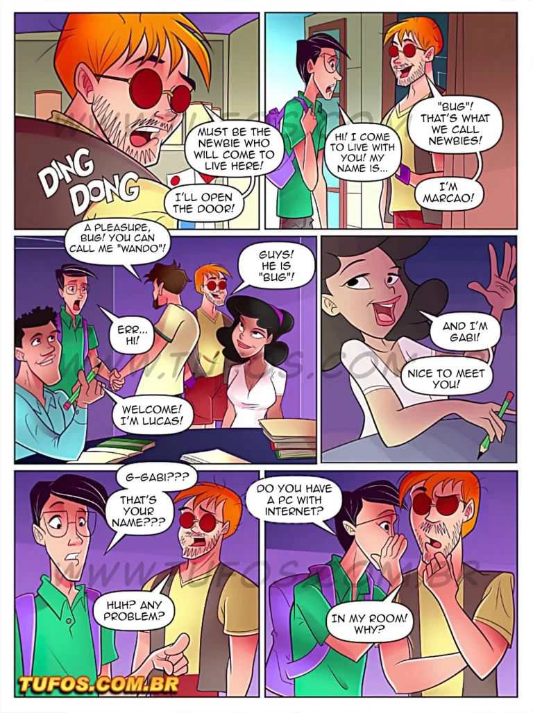 The Dick Neighborhood 2 –The student community porn comic picture 3