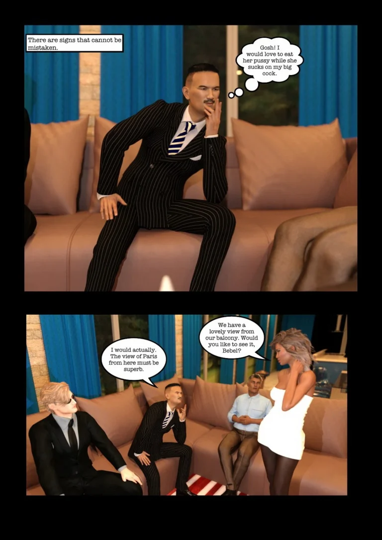 The diplomat's wife porn comic picture 12