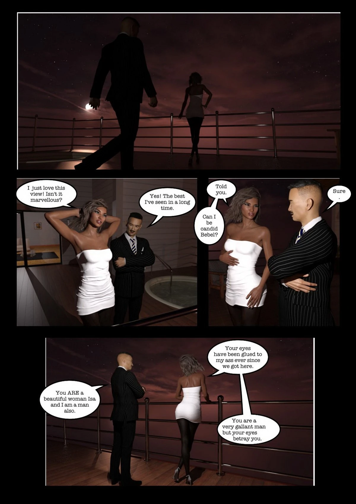The diplomat's wife porn comic picture 14