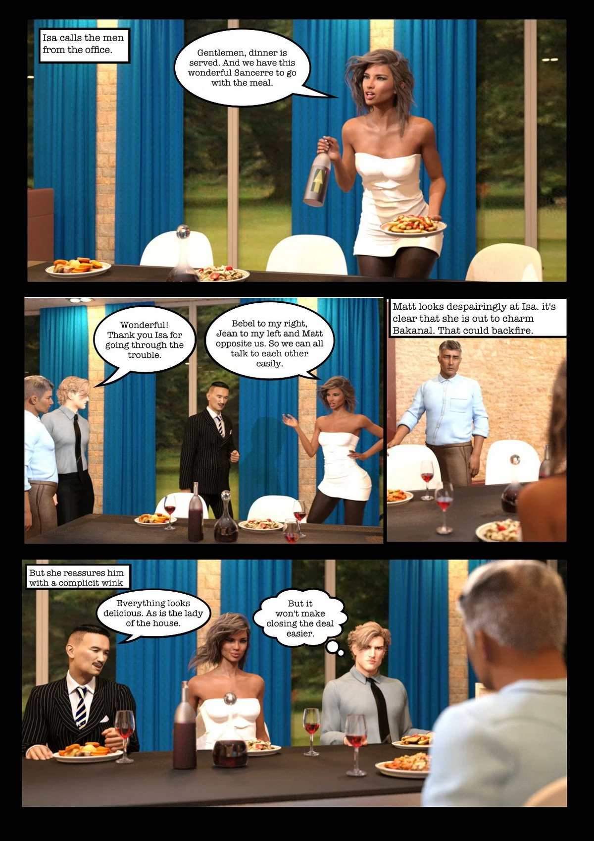 The diplomat's wife porn comic picture 23