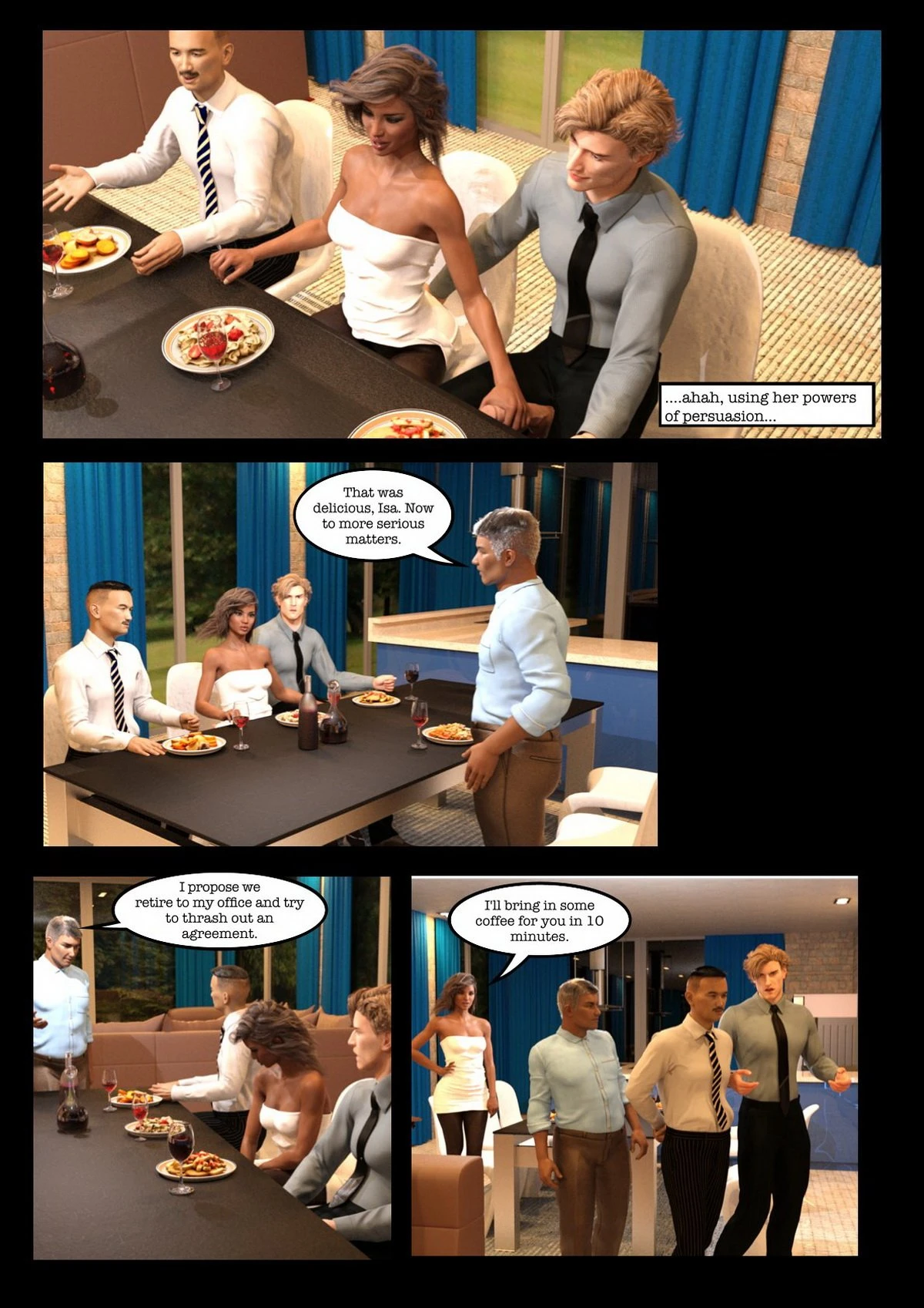 The diplomat's wife porn comic picture 25