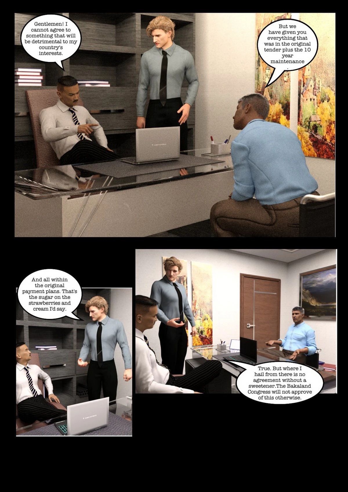 The diplomat's wife porn comic picture 26