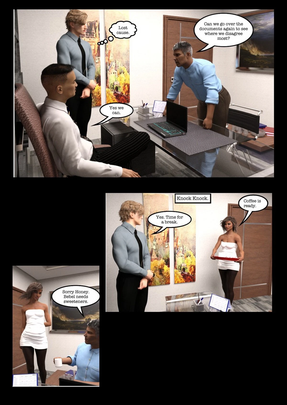 The diplomat's wife porn comic picture 27