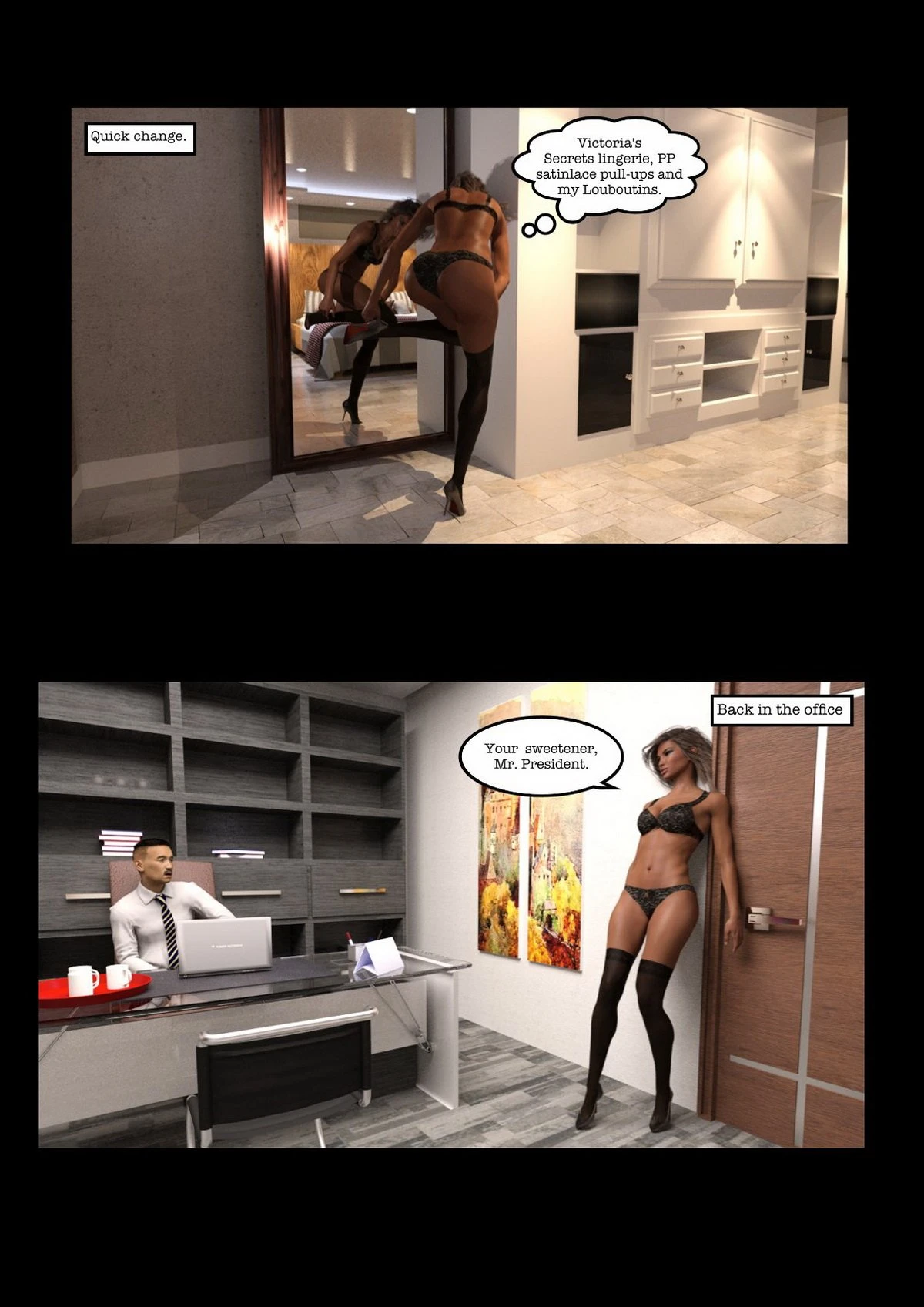 The diplomat's wife porn comic picture 30