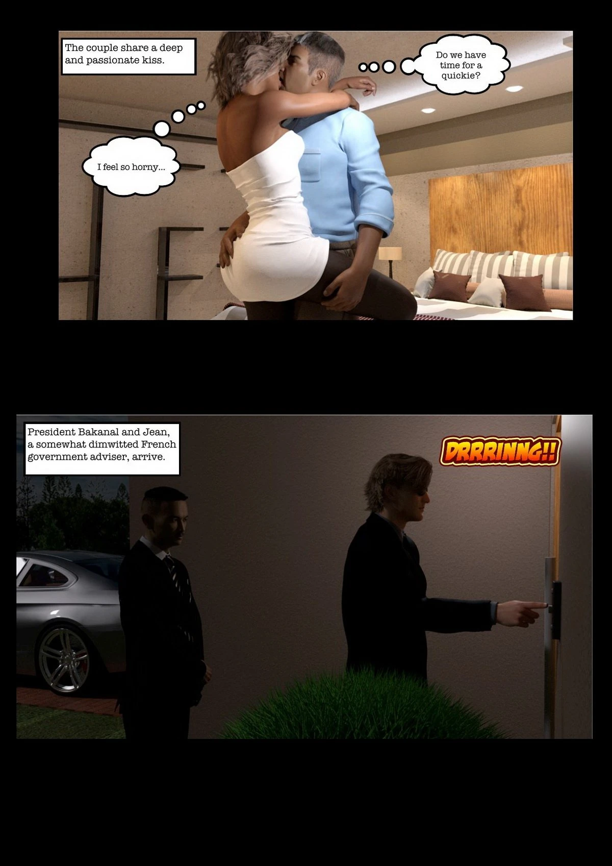 The diplomat's wife porn comic picture 4