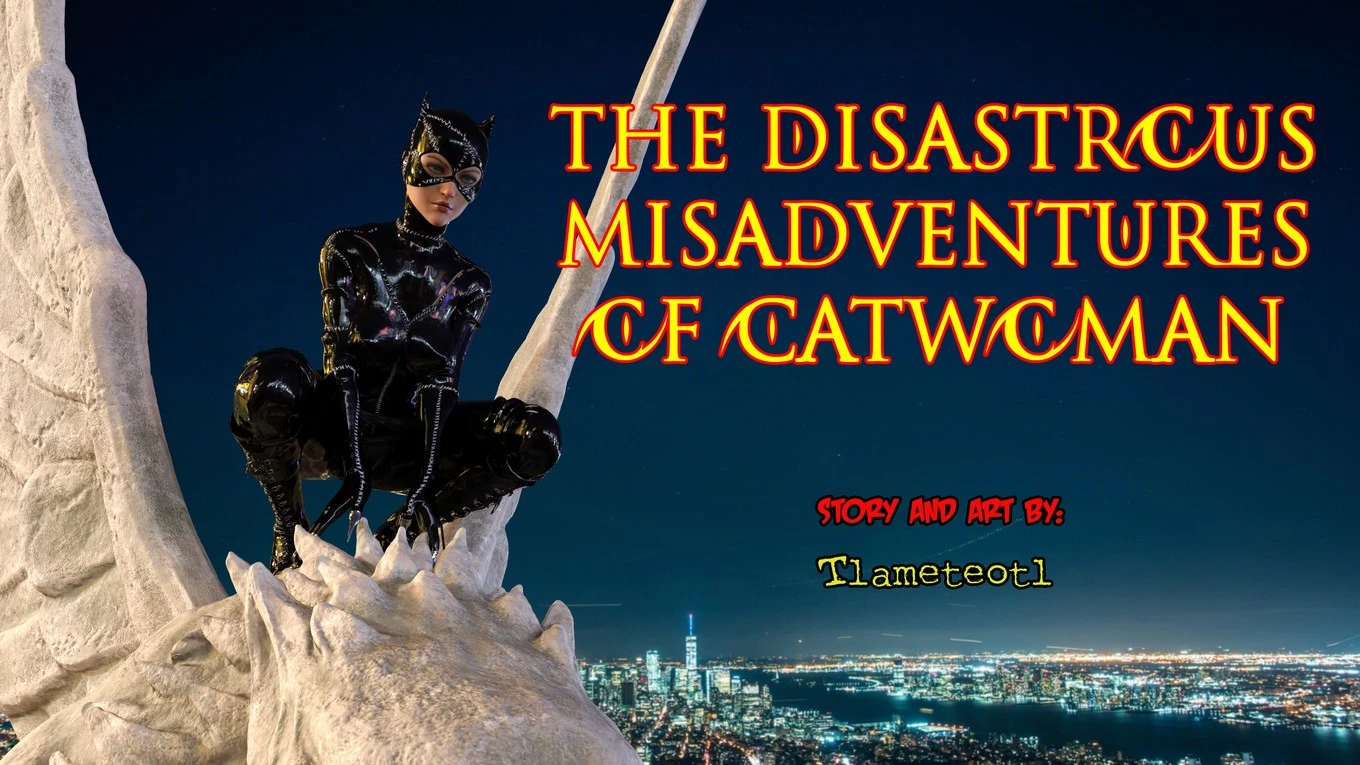 The Disastrcus Misadventures Of Catwoman porn comic picture 1