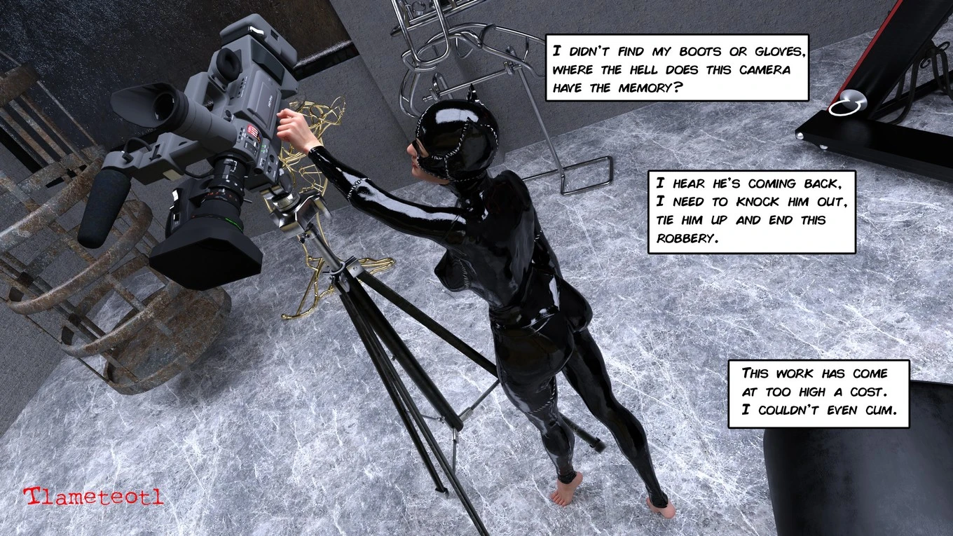 The Disastrcus Misadventures Of Catwoman porn comic picture 26