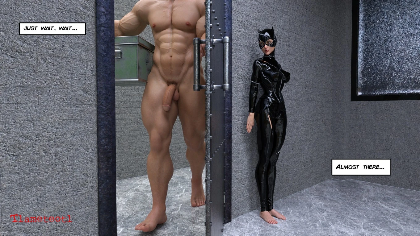 The Disastrcus Misadventures Of Catwoman porn comic picture 27