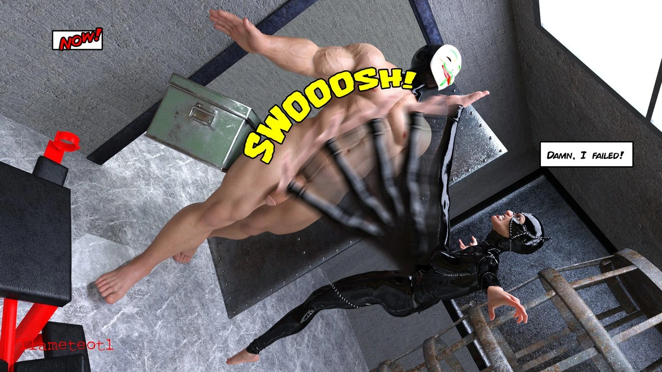 The Disastrcus Misadventures Of Catwoman porn comic picture 28
