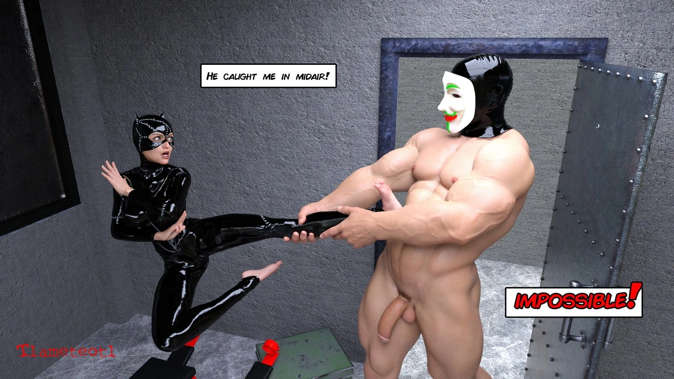 The Disastrcus Misadventures Of Catwoman porn comic picture 30