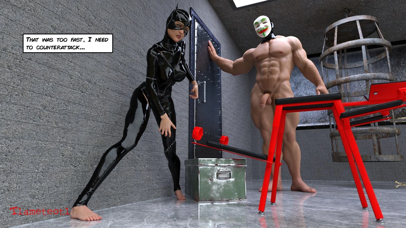 The Disastrcus Misadventures Of Catwoman porn comic picture 32