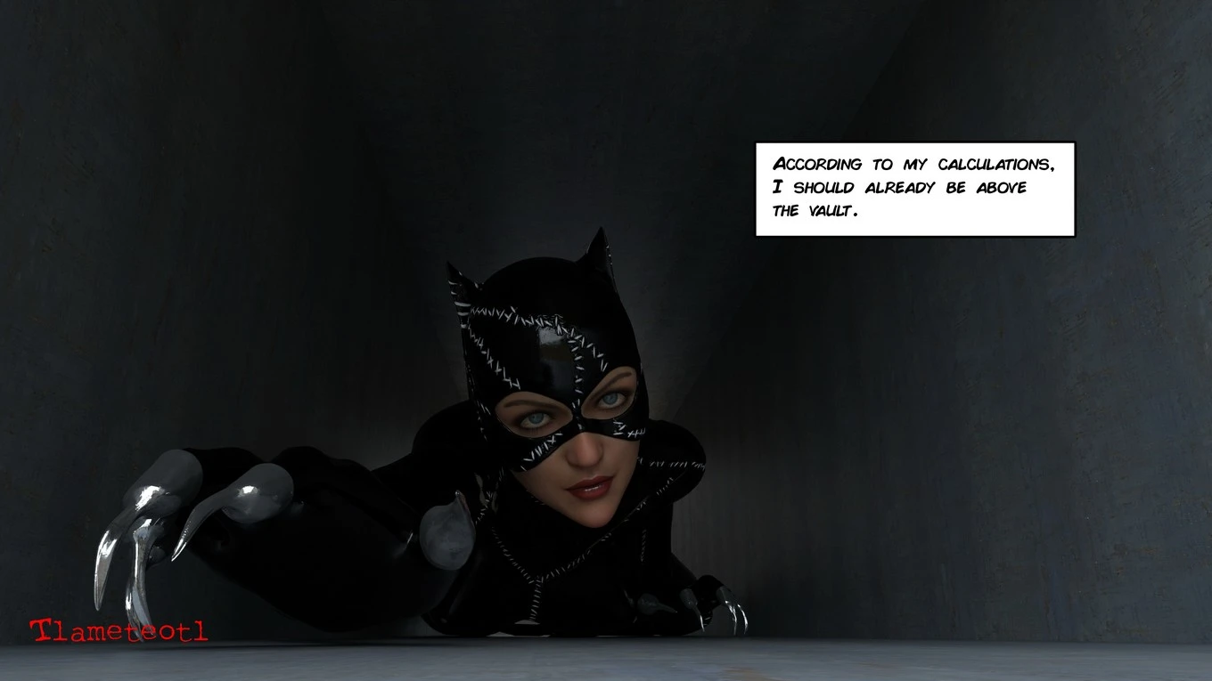 The Disastrcus Misadventures Of Catwoman porn comic picture 4