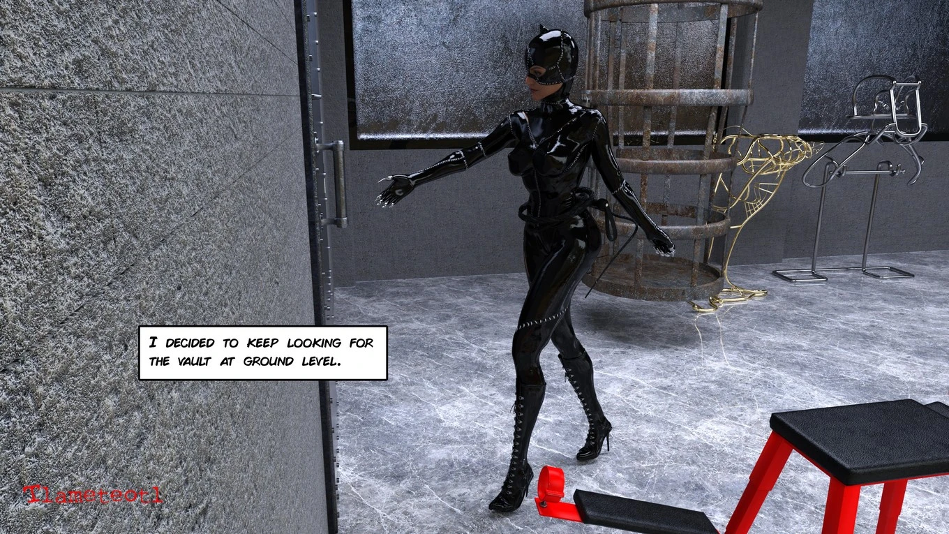 The Disastrcus Misadventures Of Catwoman porn comic picture 7