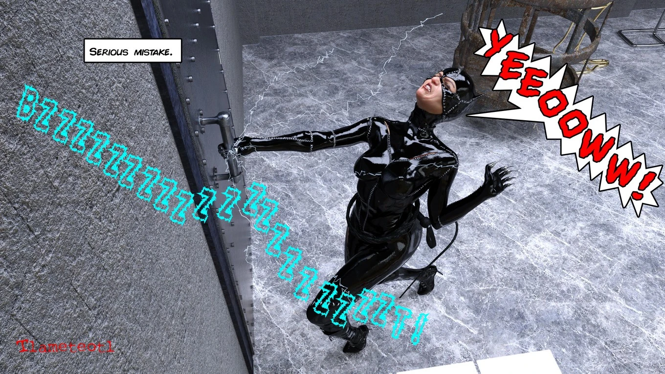 The Disastrcus Misadventures Of Catwoman porn comic picture 8