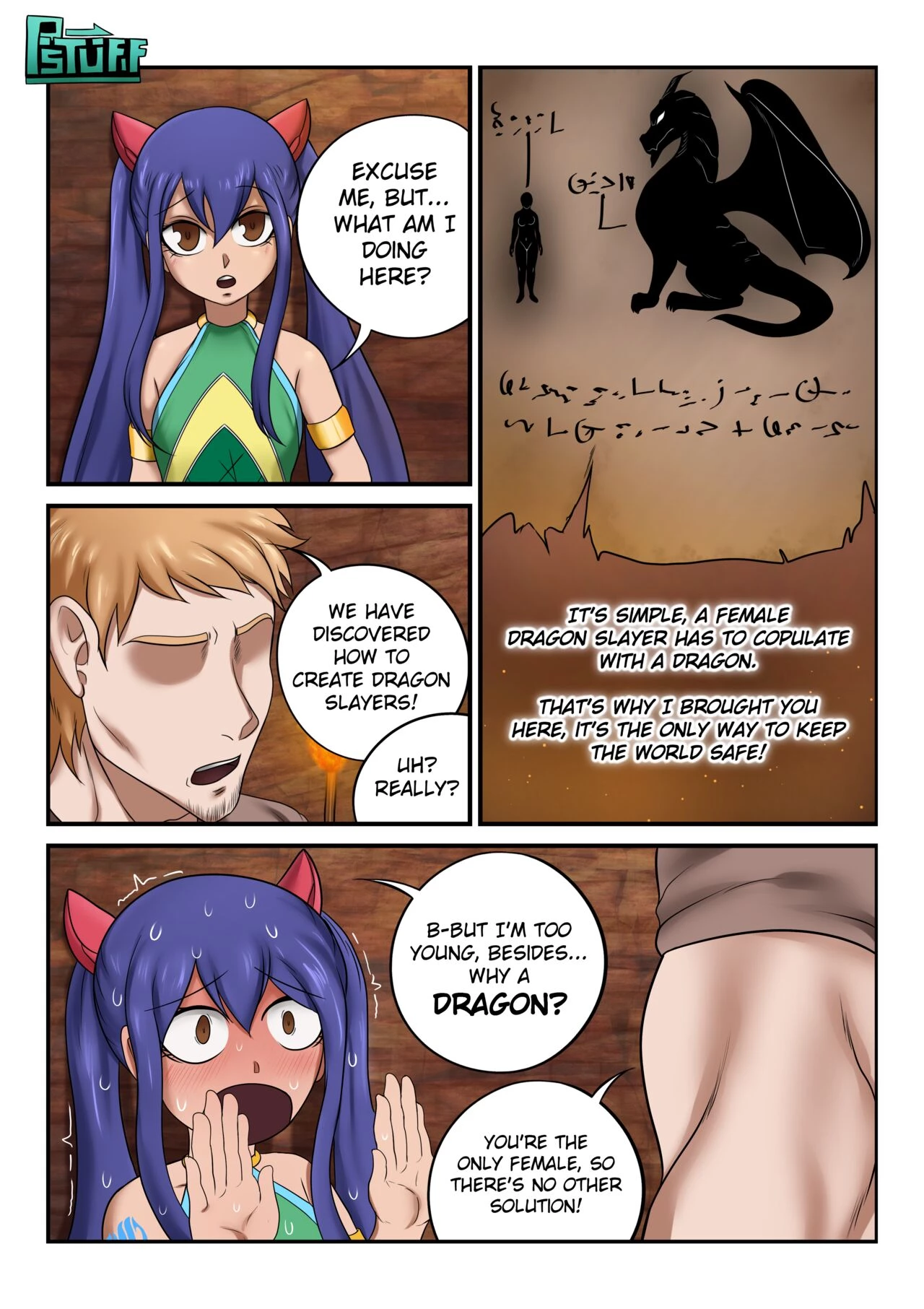 The Dragon's Seed porn comic picture 1