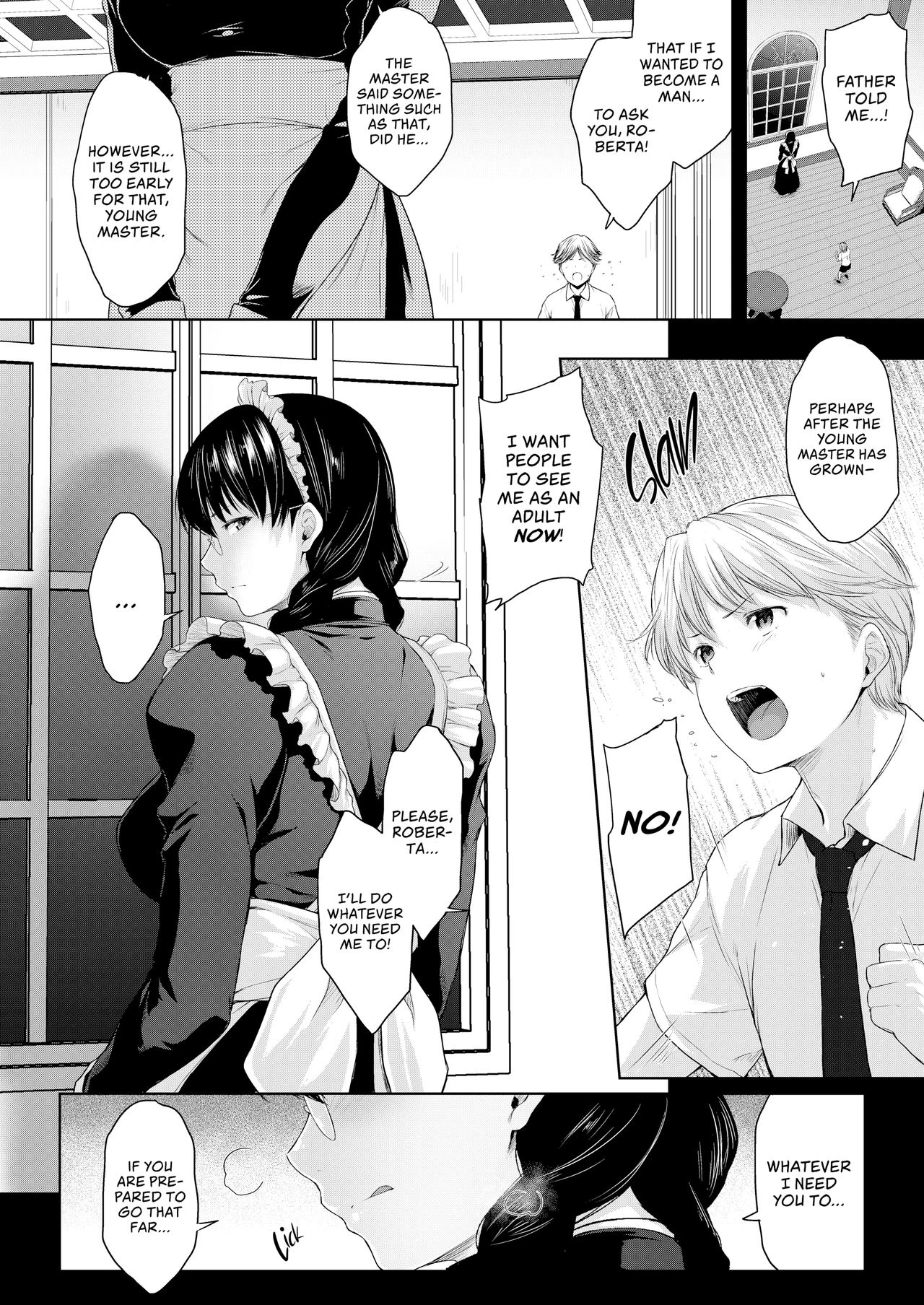 The Duties of the Bloodhound Maid | Maid no Tsutome porn comic picture 4