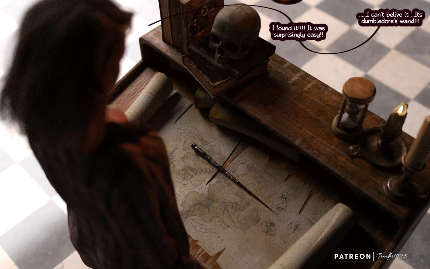 The Elderly Wand porn comic picture 21