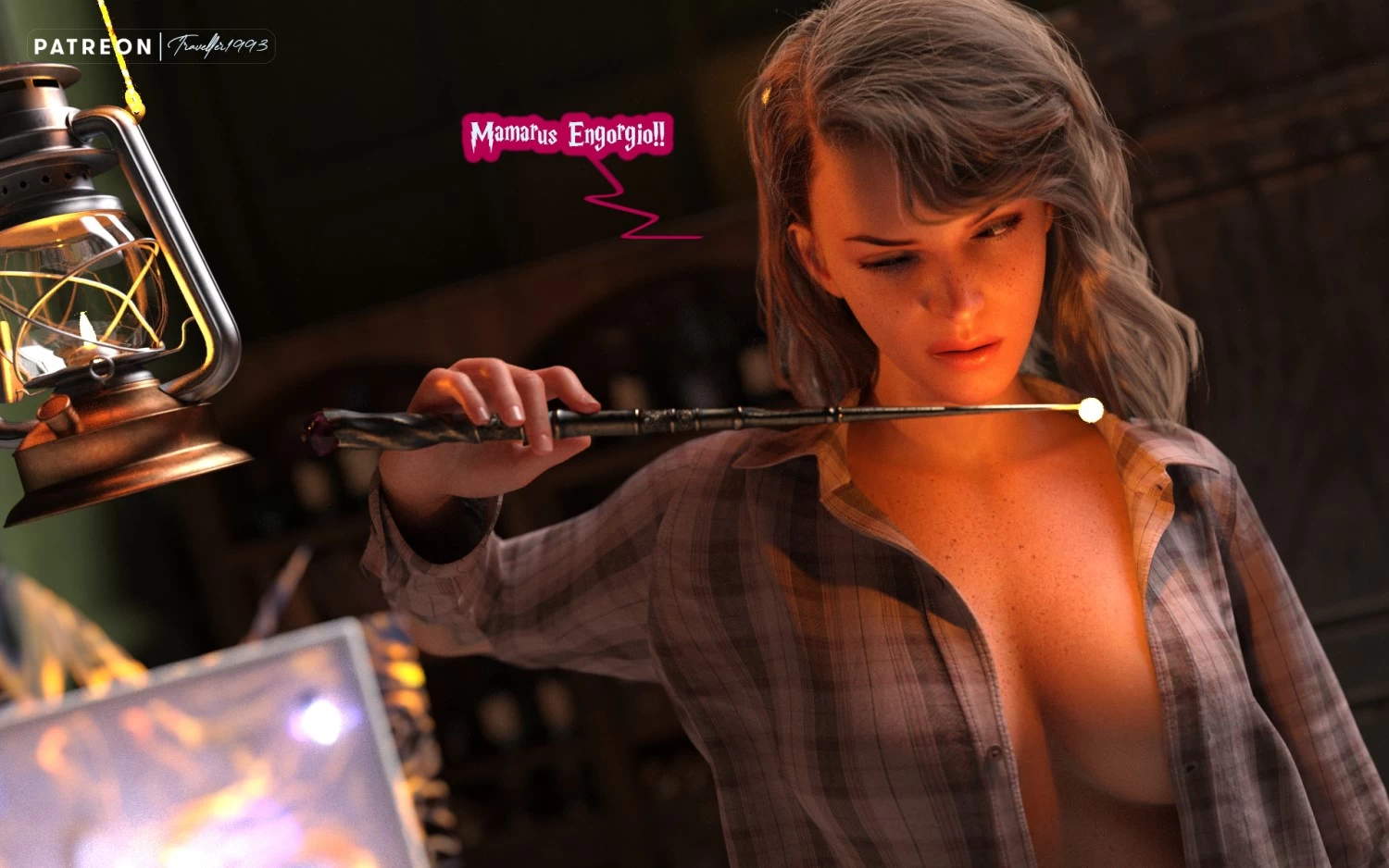 The Elderly Wand porn comic picture 24