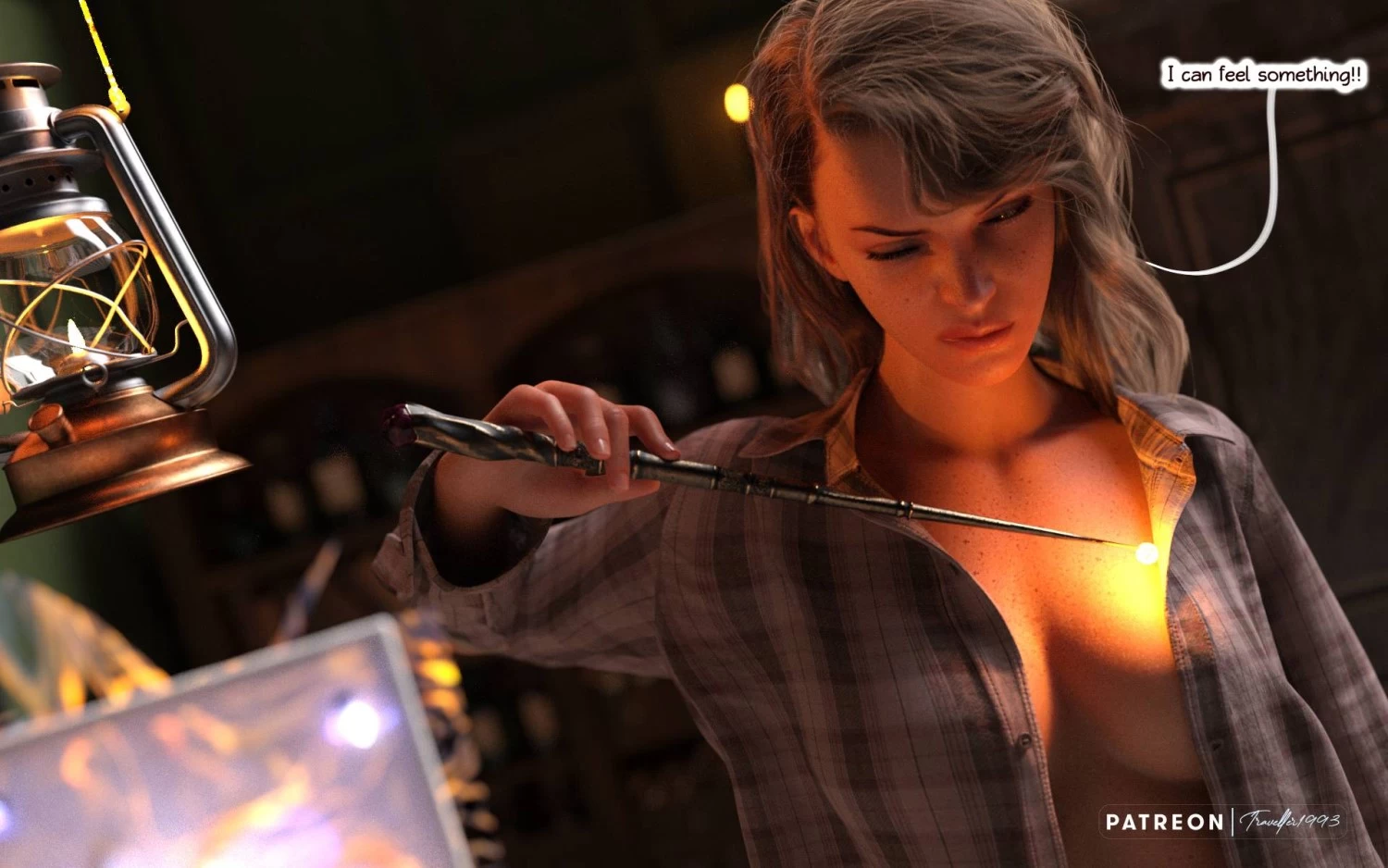 The Elderly Wand porn comic picture 26