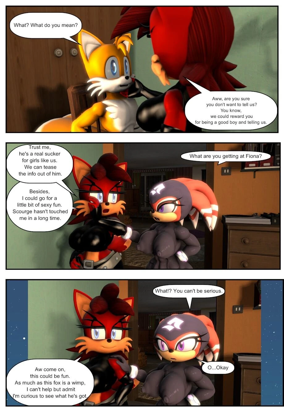 The Emerald Interrogation porn comic picture 2