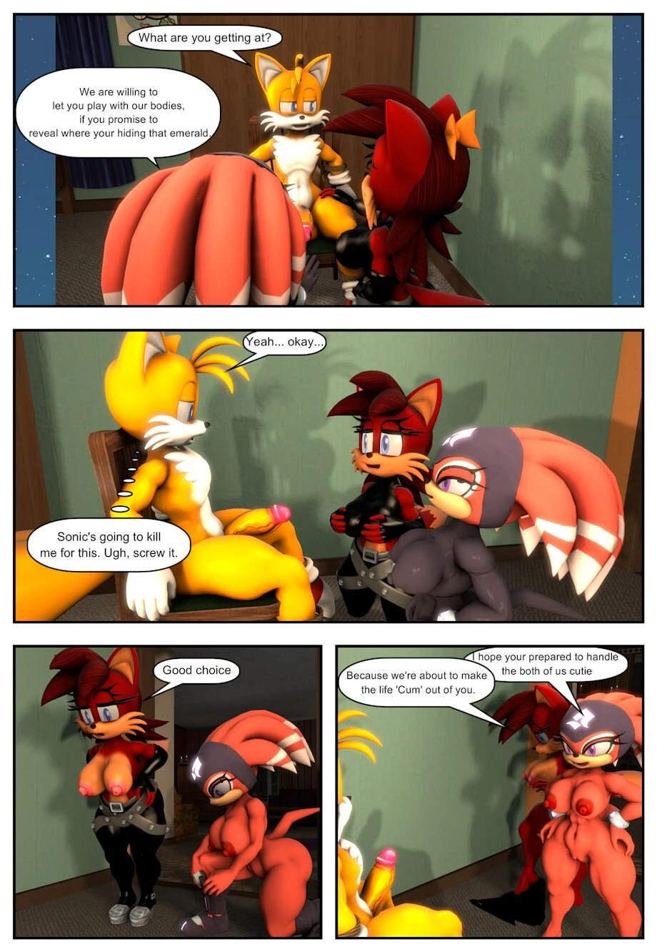 The Emerald Interrogation porn comic picture 4