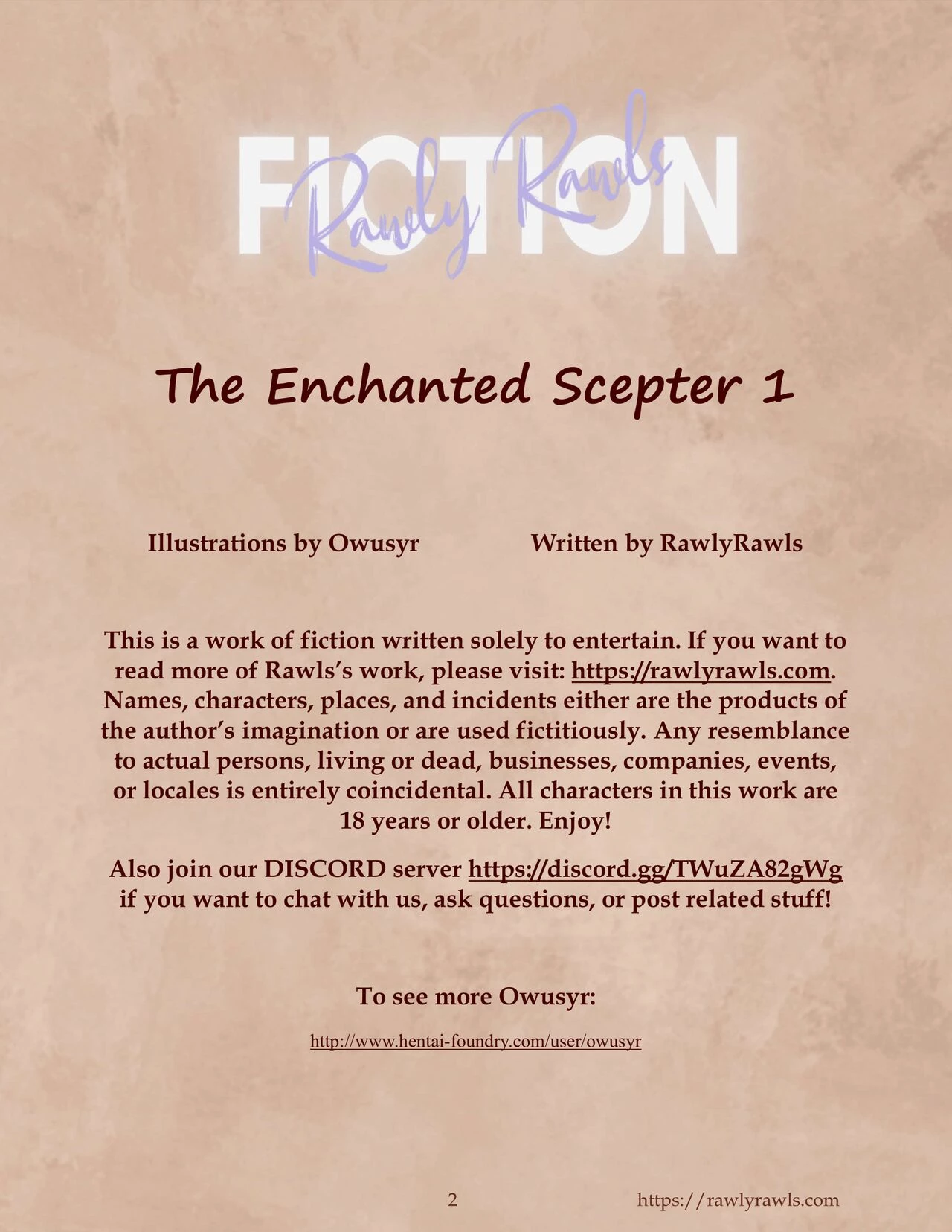 The Enchanted Scepter: Rawly Rawls Fiction porn comic picture 2