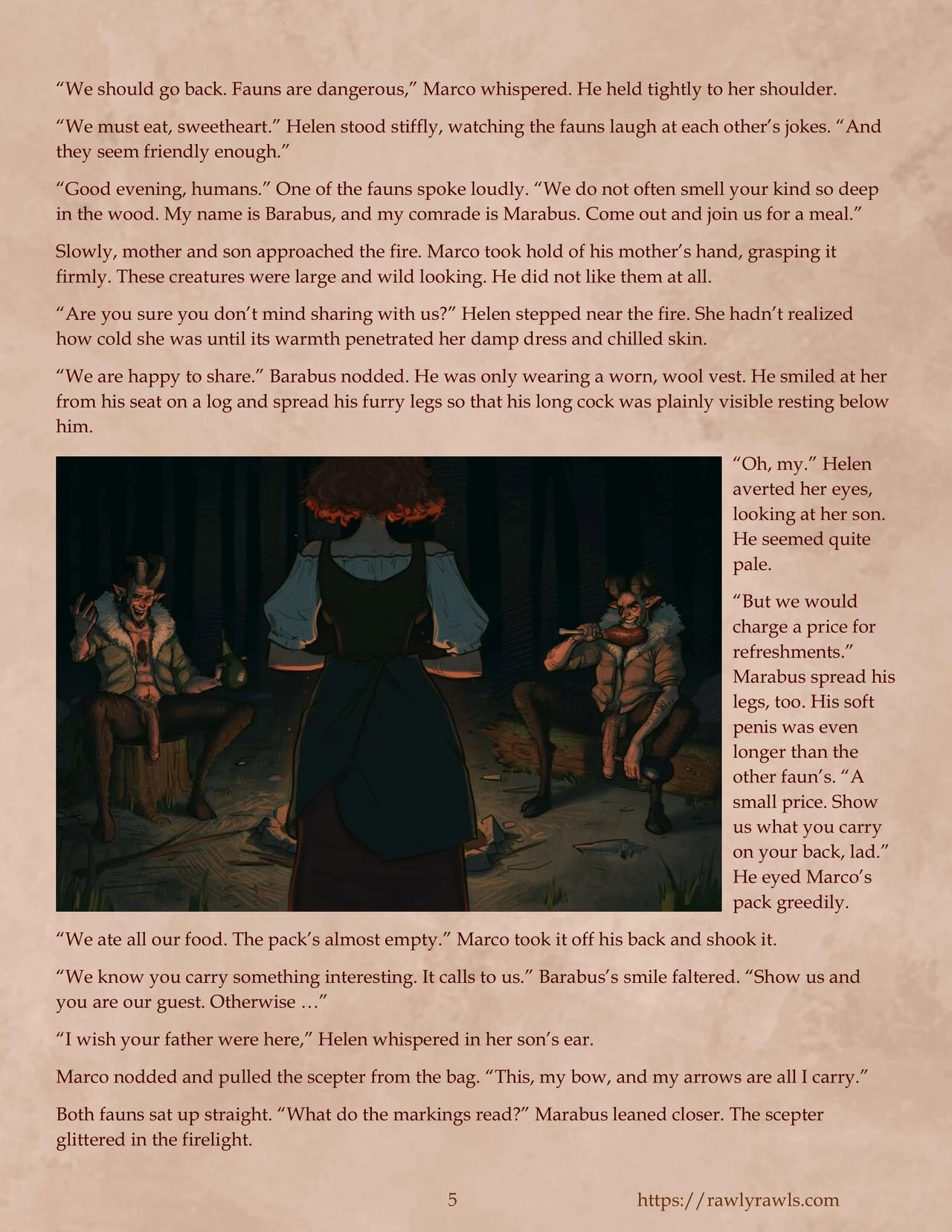 The Enchanted Scepter: Rawly Rawls Fiction porn comic picture 5