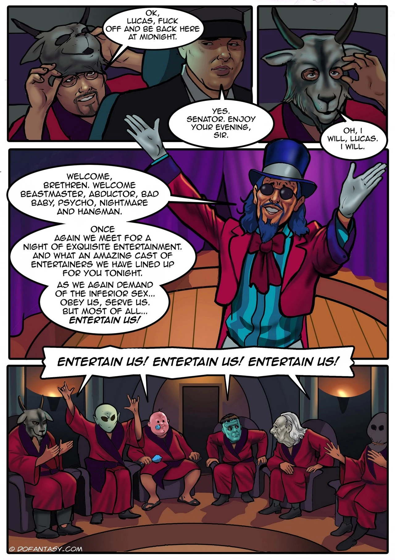 The Entertainers porn comic picture 40