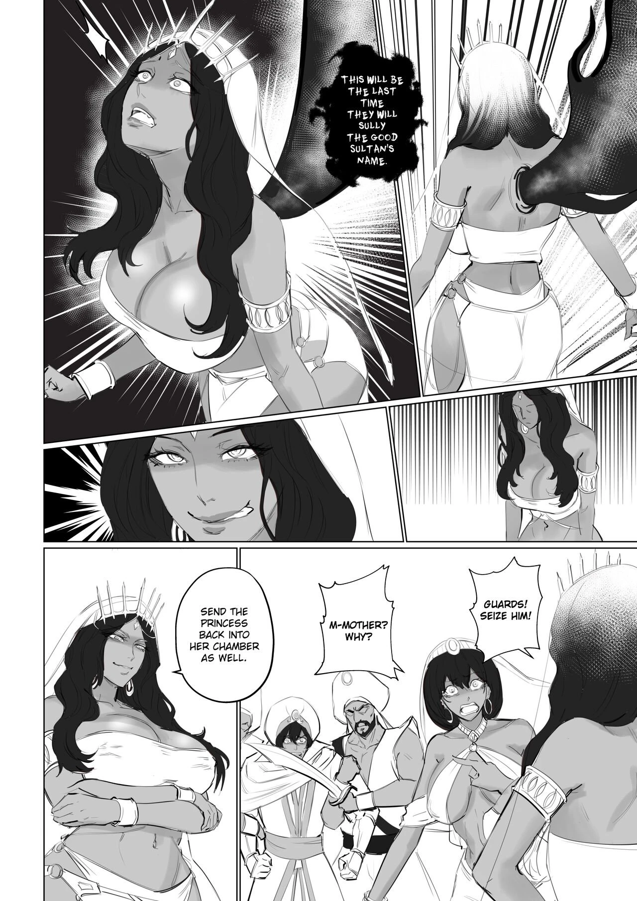 The Evil Wizard porn comic picture 5