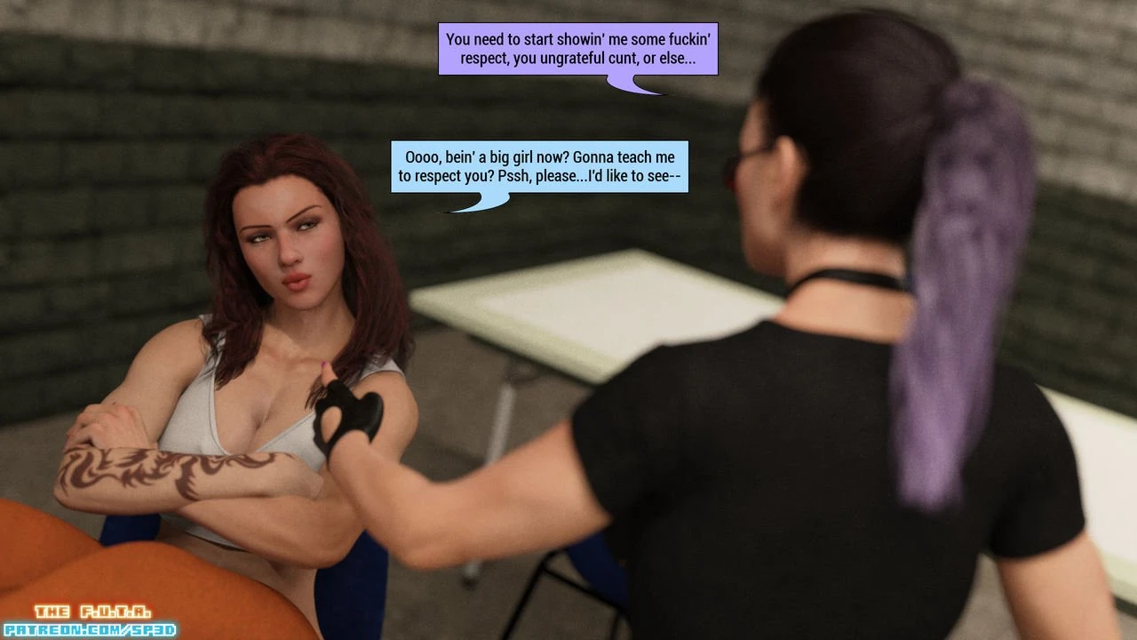 The F.U.T.A. - Outside of the Ring - Hard Time porn comic picture 2