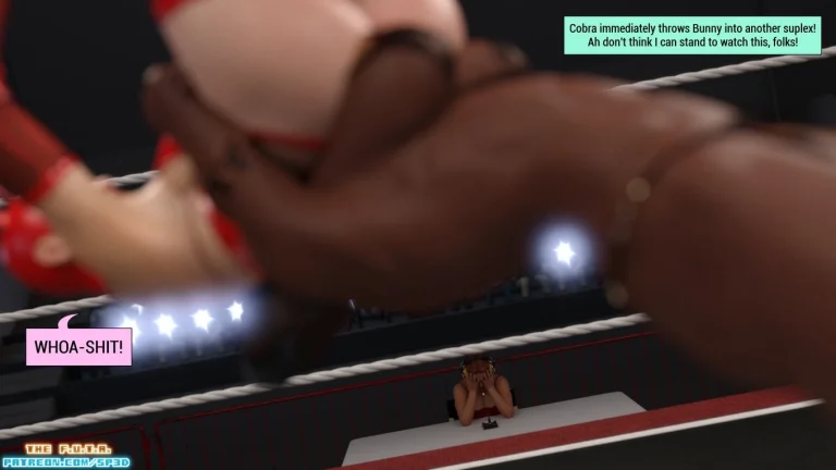 The F.U.T.A. - Season 01, Match 03 - Bunny Markes vs Queen Cobra porn comic picture 19