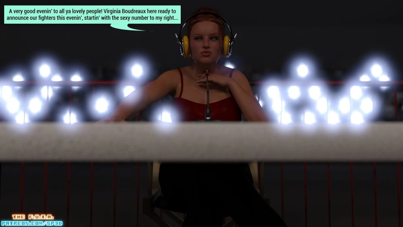 The F.U.T.A. - Season 01, Match 03 - Bunny Markes vs Queen Cobra porn comic picture 2