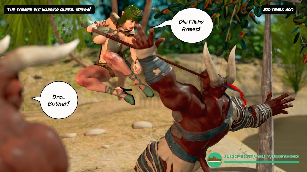 The Fall of the Elf Queen Ch 1 porn comic picture 5