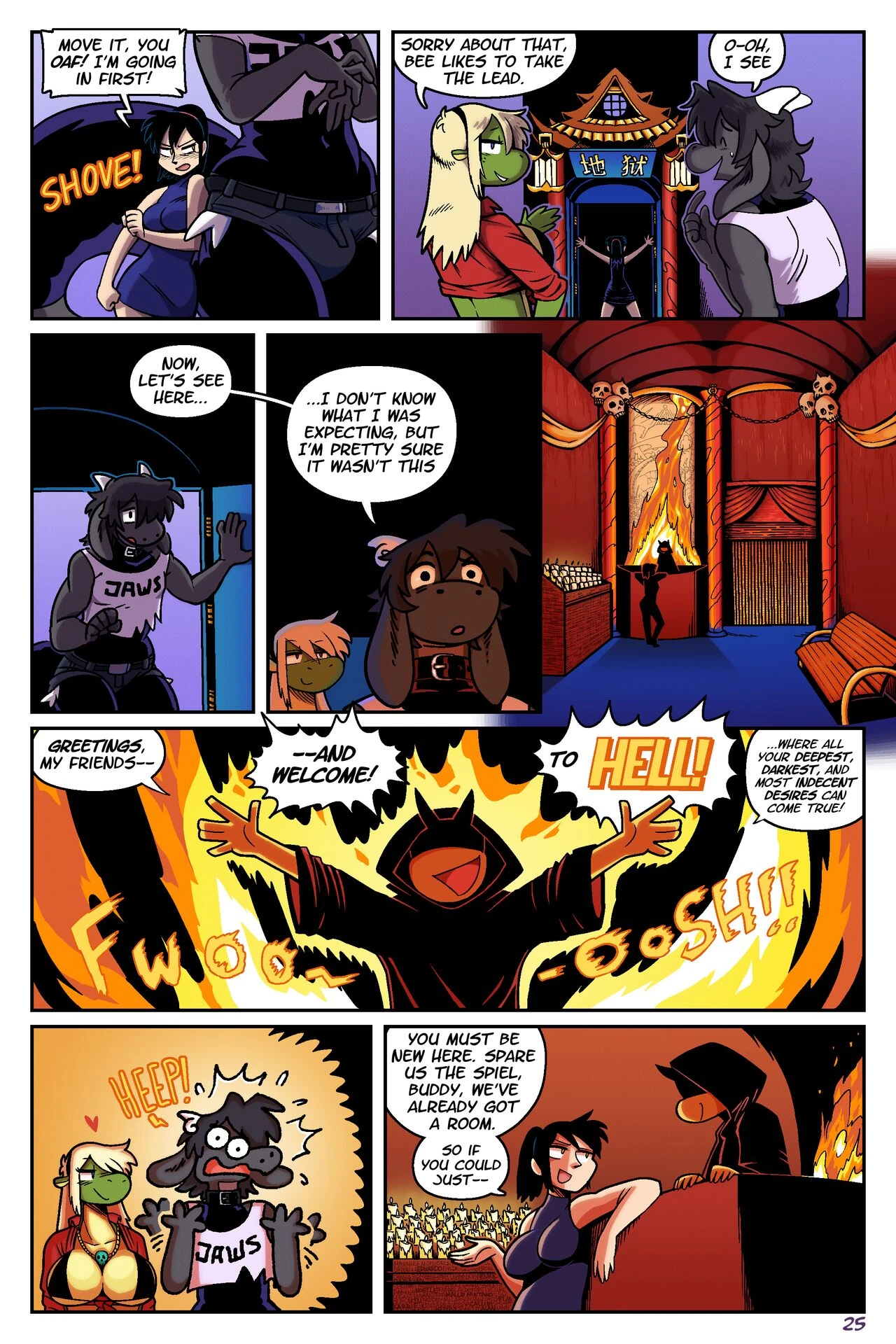 The Fastest Way to a Dragon's Heart 2 porn comic picture 28