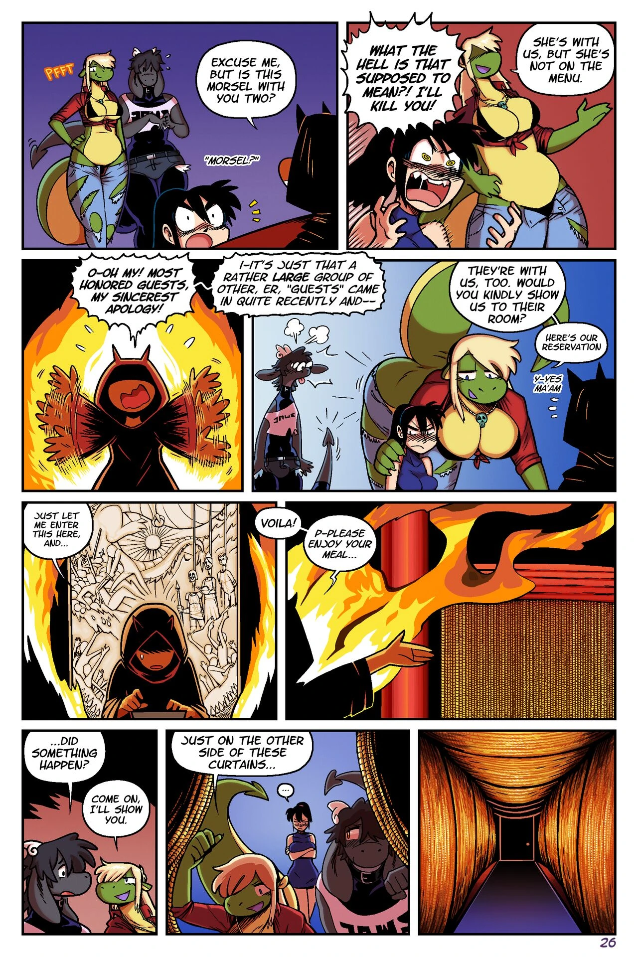 The Fastest Way to a Dragon's Heart 2 porn comic picture 29