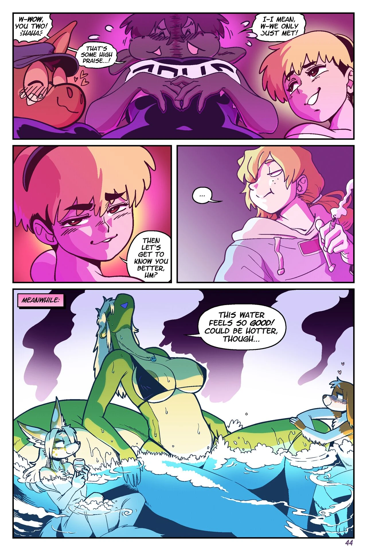 The Fastest Way to a Dragon's Heart 2 porn comic picture 47