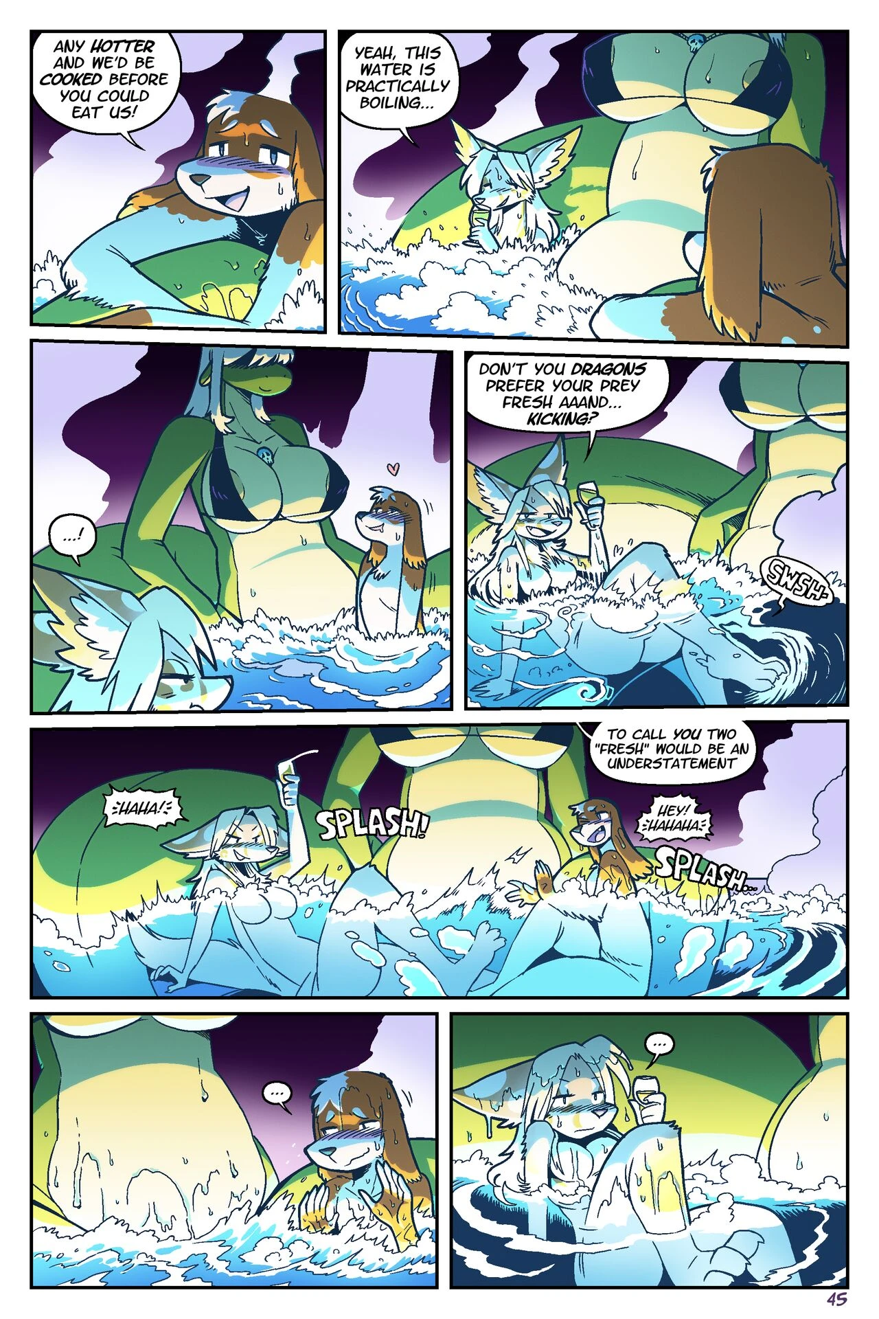 The Fastest Way to a Dragon's Heart 2 porn comic picture 48