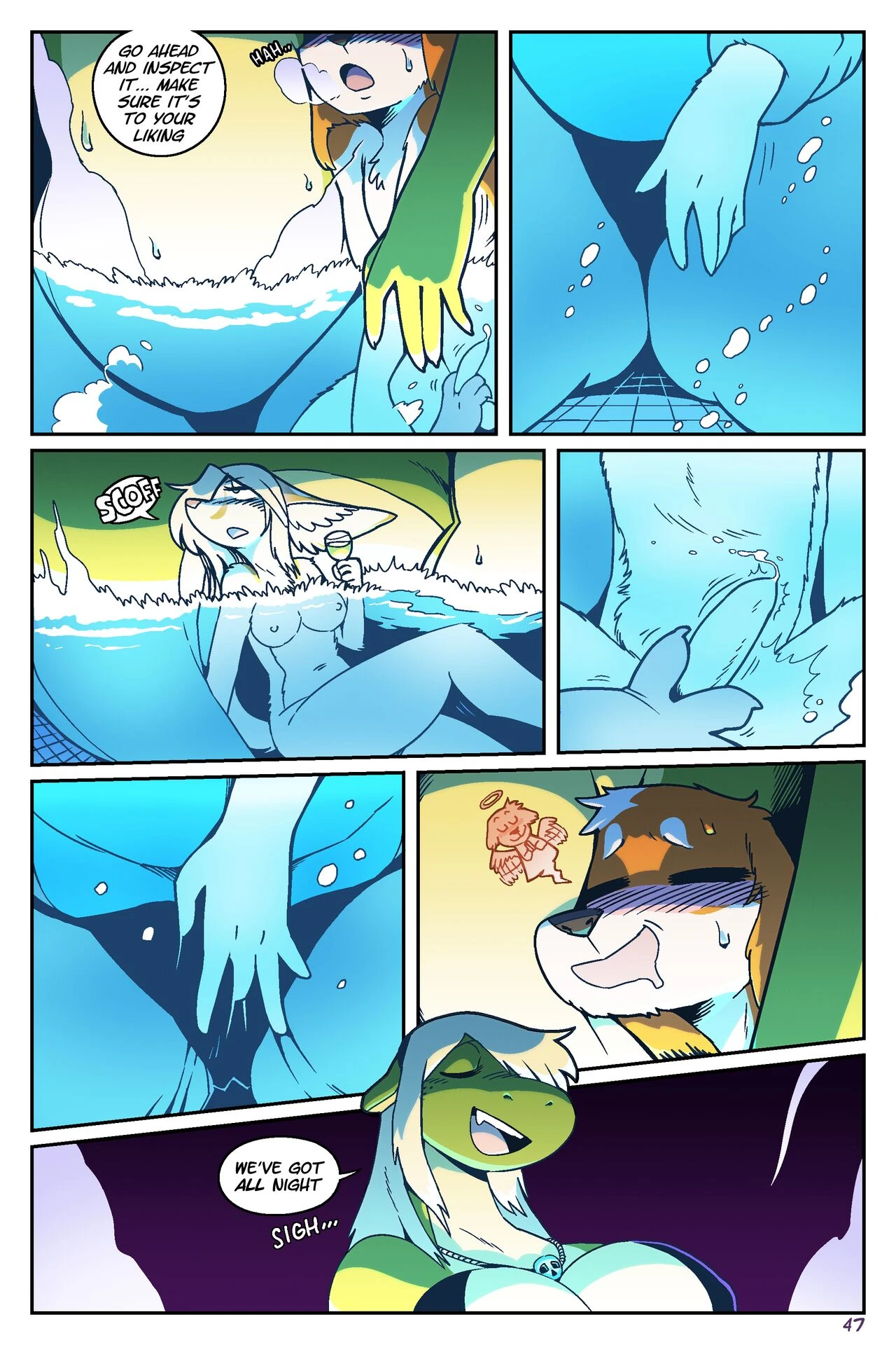 The Fastest Way to a Dragon's Heart 2 porn comic picture 50