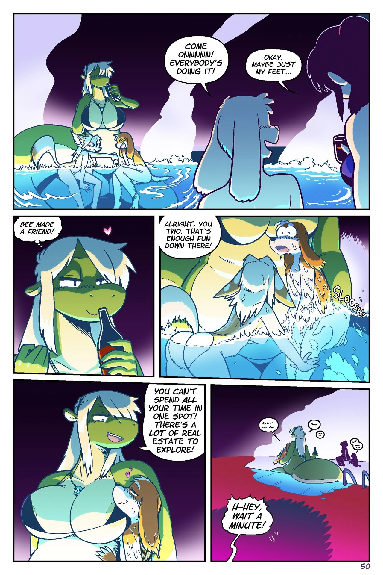 The Fastest Way to a Dragon's Heart 2 porn comic picture 53