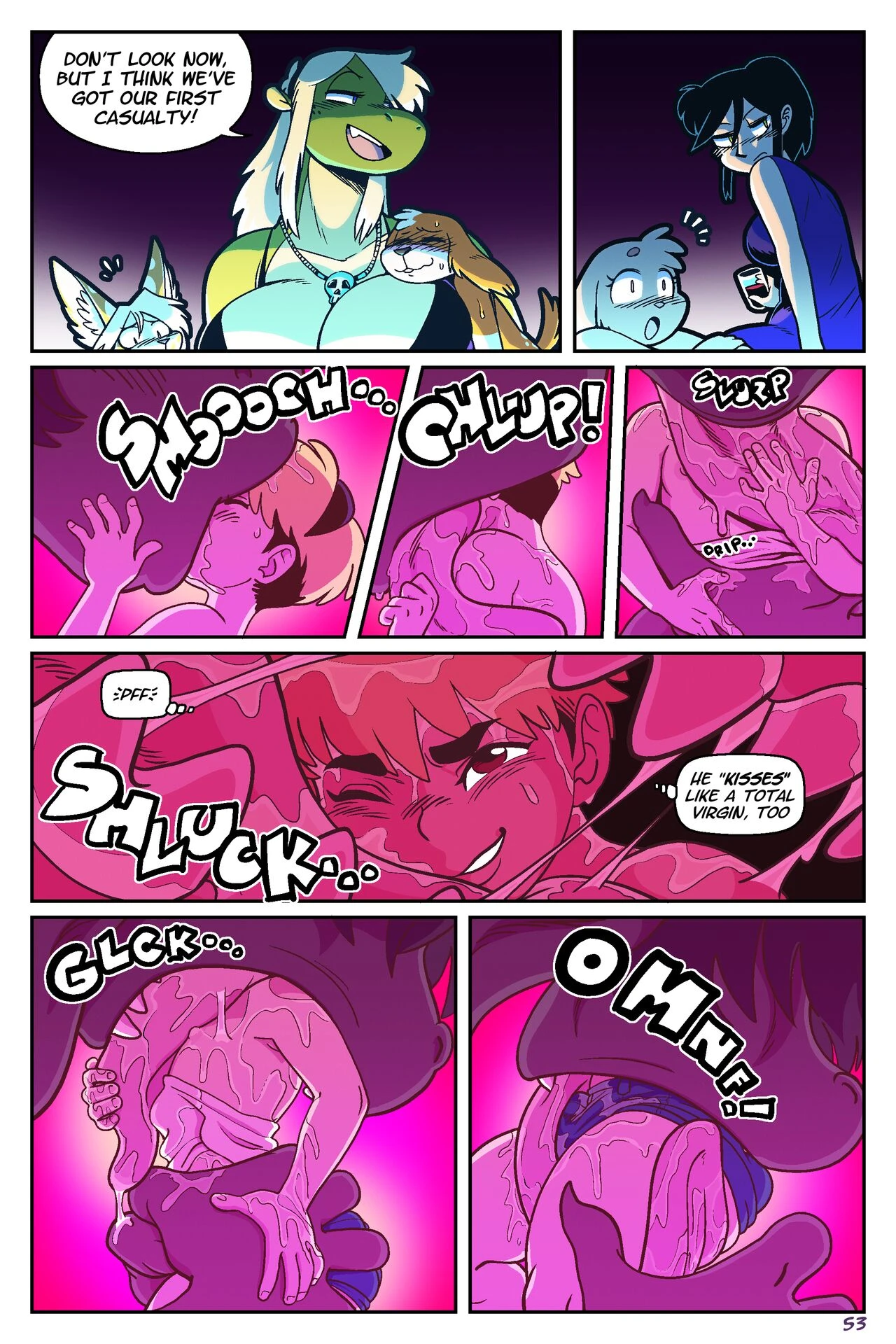 The Fastest Way to a Dragon's Heart 2 porn comic picture 56