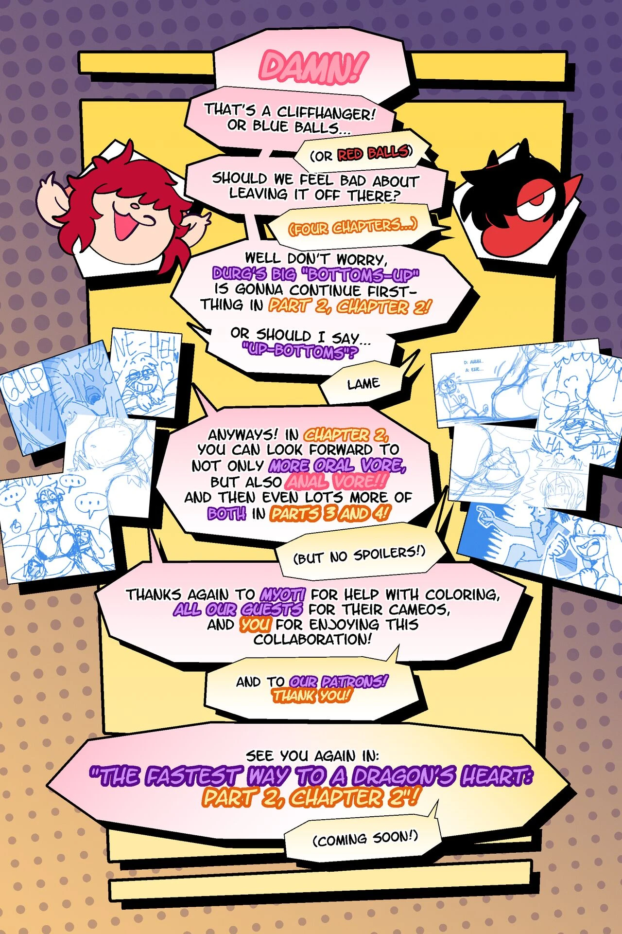 The Fastest Way to a Dragon's Heart 2 porn comic picture 58