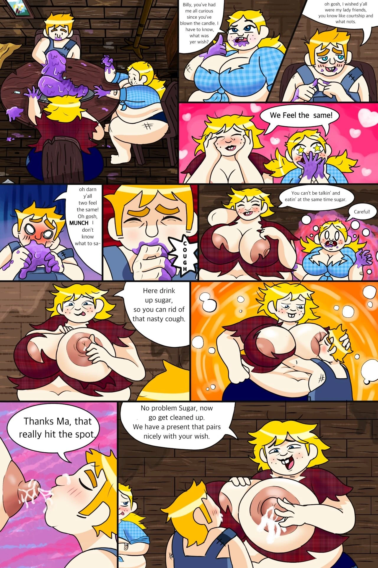 The Fatties porn comic picture 3