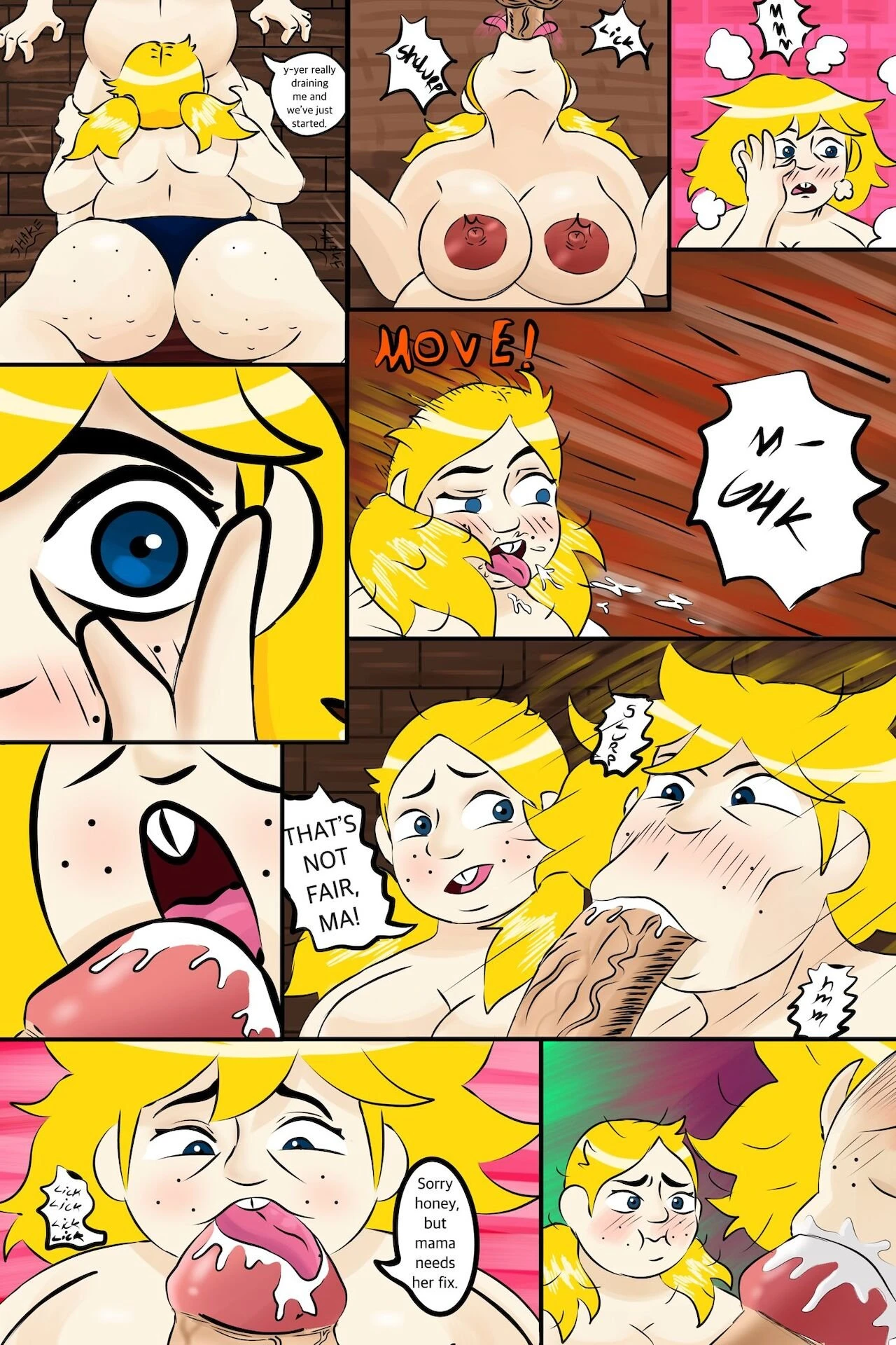 The Fatties porn comic picture 6